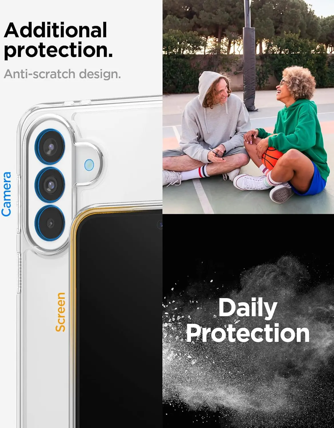 Spigen Ultra Hybrid Samsung Galaxy A37 Hoesje Back Cover Transparant afbeelding 6
