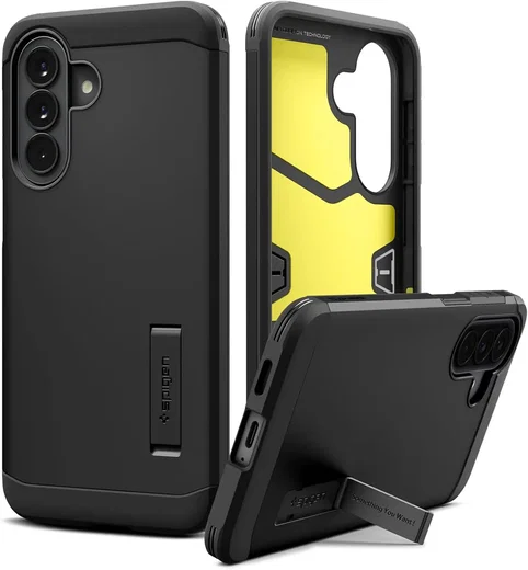 Spigen Tough Armor Samsung Galaxy A57 Hoesje Back Cover Zwart afbeelding 1