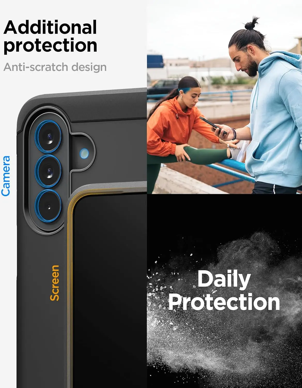 Spigen Tough Armor Samsung Galaxy A57 Hoesje Back Cover Zwart afbeelding 6