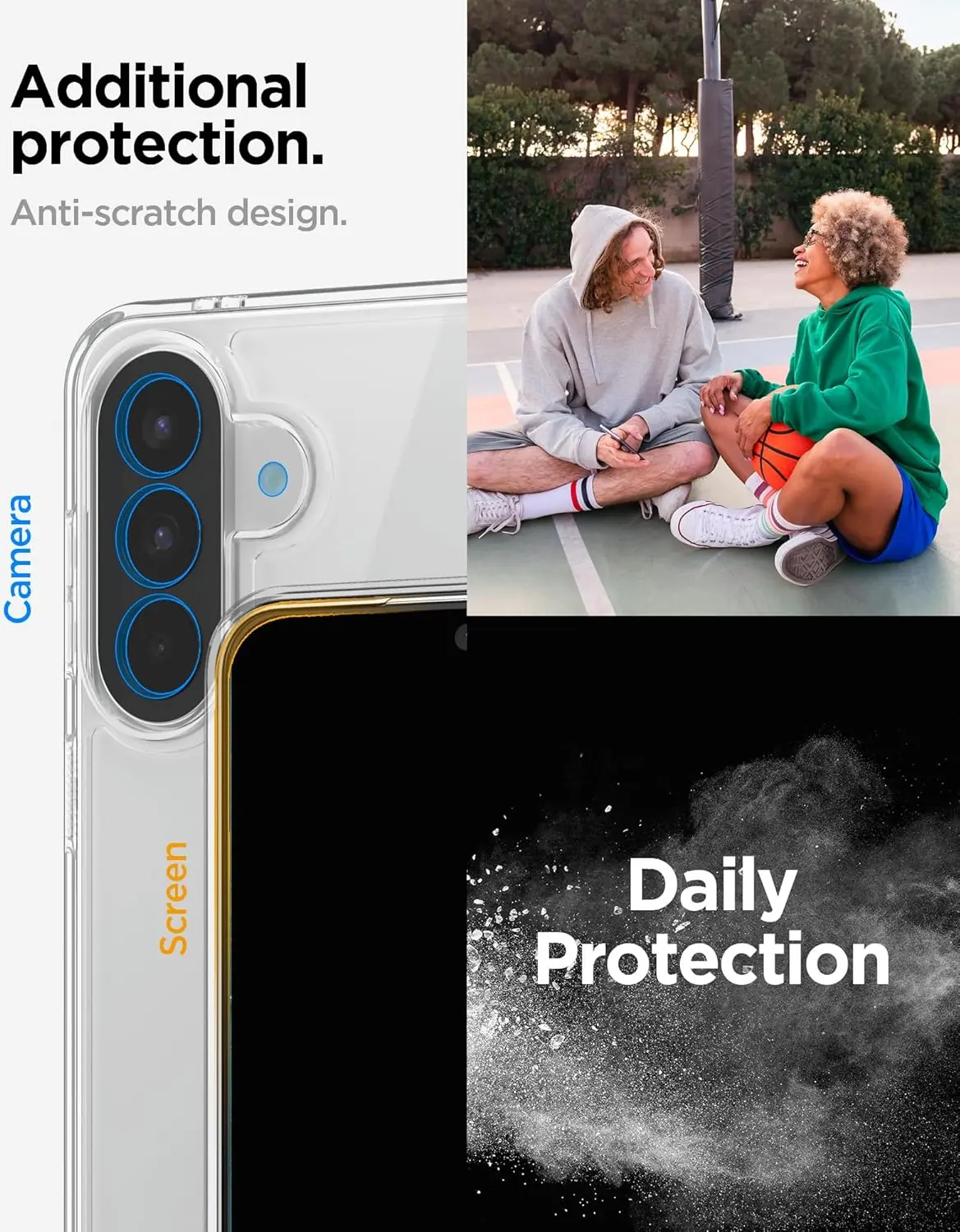 Spigen Ultra Hybrid Samsung Galaxy A57 Hoesje Back Cover Transparant afbeelding 6