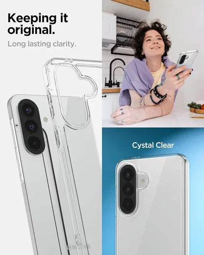 Spigen Ultra Hybrid Samsung Galaxy A57 Hoesje Back Cover Transparant afbeelding 3