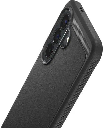 Spigen Rugged Armor Samsung Galaxy A57 Hoesje Back Cover Matte Zwart afbeelding 12