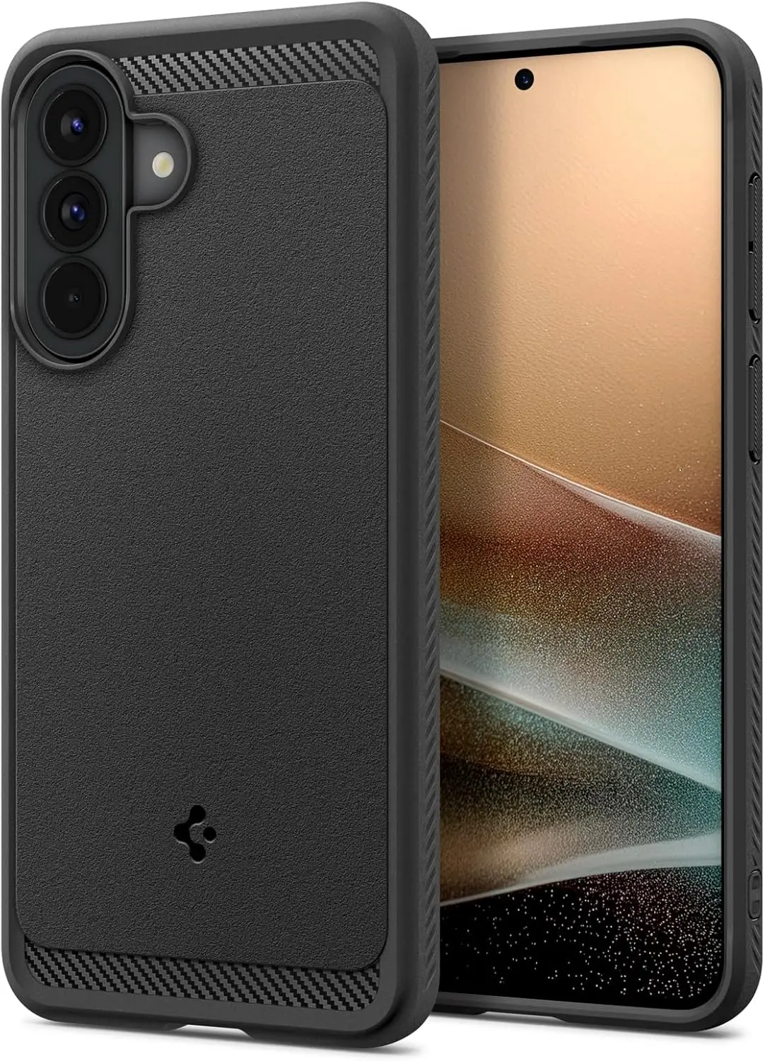 Spigen Rugged Armor Samsung Galaxy A57 Hoesje Back Cover Matte Zwart afbeelding 1