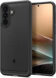 Spigen Rugged Armor Samsung Galaxy A57 Hoesje Back Cover Matte Zwart afbeelding