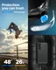Spigen Rugged Armor Samsung Galaxy A57 Hoesje Back Cover Matte Zwart afbeelding 3