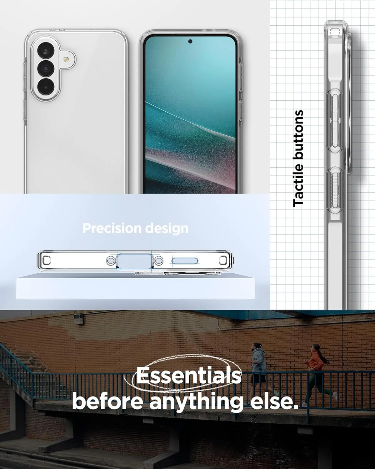 Spigen Liquid Crystal Samsung Galaxy A37 Hoesje Back Cover Transparant afbeelding 7