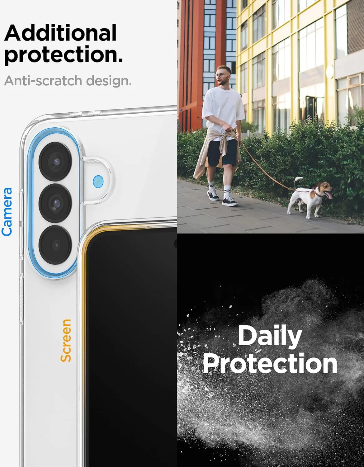 Spigen Liquid Crystal Samsung Galaxy A37 Hoesje Back Cover Transparant afbeelding 6