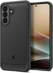 Spigen Rugged Armor Samsung Galaxy A37 Hoesje Back Cover Matte Zwart afbeelding