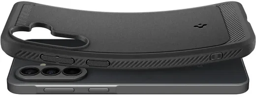 Spigen Rugged Armor Samsung Galaxy A37 Hoesje Back Cover Matte Zwart afbeelding 10
