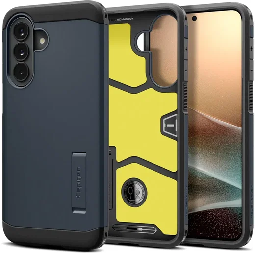 Spigen Tough Armor Samsung Galaxy A57 Hoesje Back Cover Metal Slate afbeelding 8