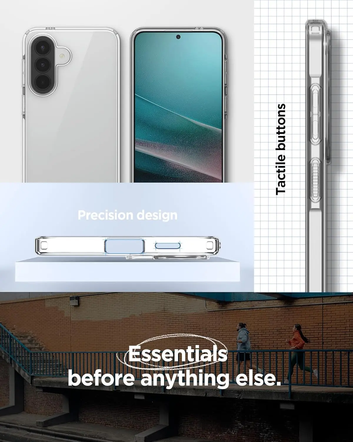 Spigen Liquid Crystal Samsung Galaxy A57 Hoesje Back Cover Transparant afbeelding 7