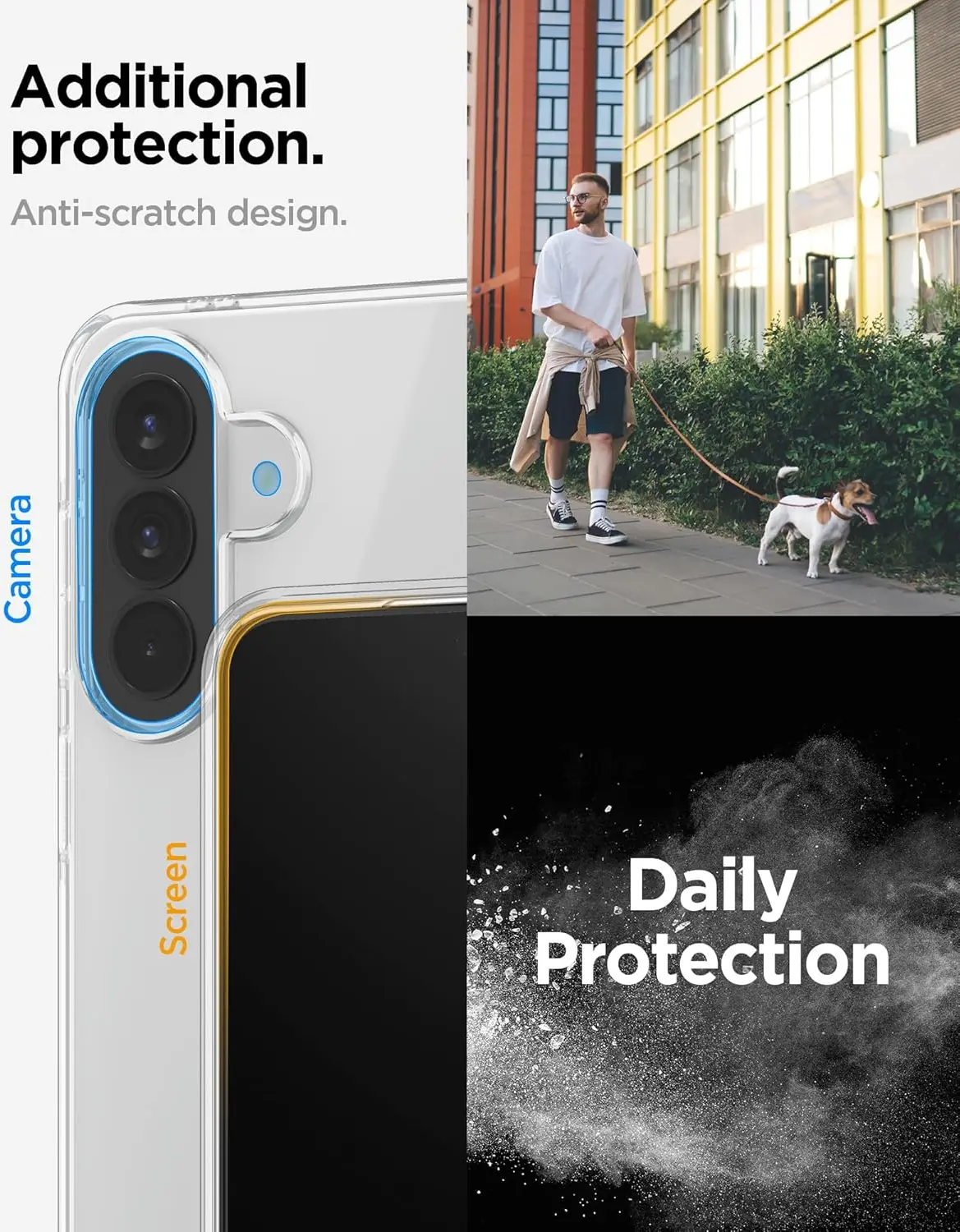 Spigen Liquid Crystal Samsung Galaxy A57 Hoesje Back Cover Transparant afbeelding 6