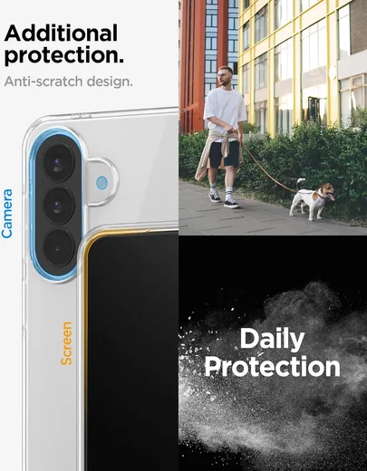 Spigen Liquid Crystal Samsung Galaxy A57 Hoesje Back Cover Transparant afbeelding 6