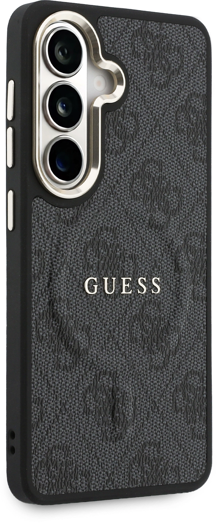 Guess 4G Embossed Ring Samsung Galaxy S26 Hoesje MagSafe Zwart afbeelding 4