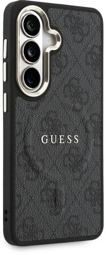 Guess 4G Embossed Ring Samsung Galaxy S26 Hoesje MagSafe Zwart afbeelding 4