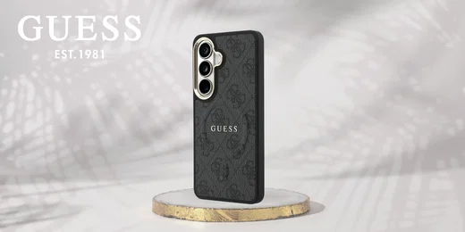Guess 4G Embossed Ring Samsung Galaxy S26 Hoesje MagSafe Zwart afbeelding 9