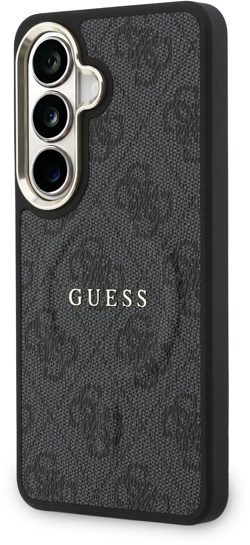 Guess 4G Embossed Ring Samsung Galaxy S26 Hoesje MagSafe Zwart afbeelding 2