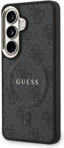 Guess 4G Embossed Ring Samsung Galaxy S26 Plus Hoesje MagSafe Zwart afbeelding 2