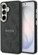 Guess 4G Embossed Ring Samsung Galaxy S26 Plus Hoesje MagSafe Zwart afbeelding 1