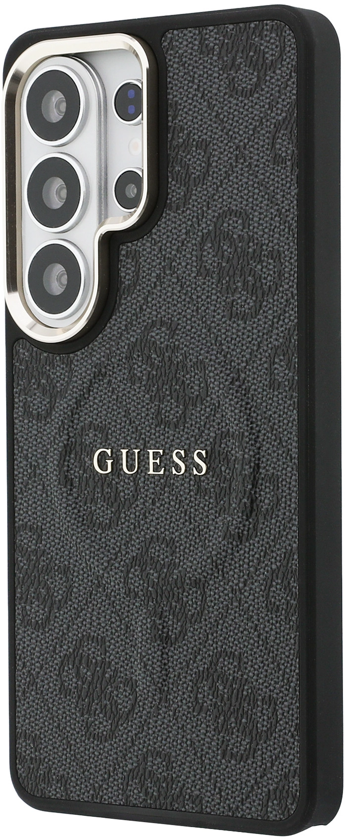 Guess 4G Embossed Ring Samsung Galaxy S26 Ultra Hoesje MagSafe Zwart afbeelding 2
