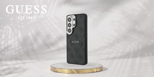 Guess 4G Embossed Ring Samsung Galaxy S26 Ultra Hoesje MagSafe Zwart afbeelding 9