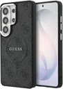 Guess 4G Embossed Ring Samsung Galaxy S26 Ultra Hoesje MagSafe Zwart