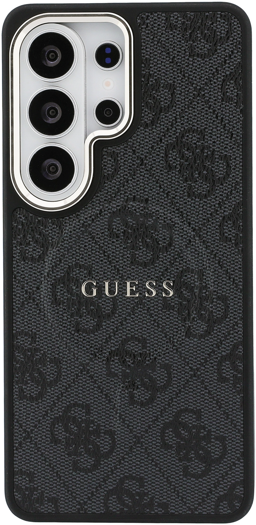 Guess 4G Embossed Ring Samsung Galaxy S26 Ultra Hoesje MagSafe Zwart afbeelding 3