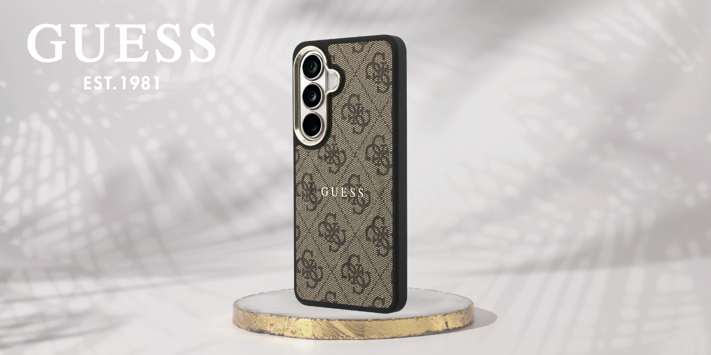 Guess 4G Embossed Ring Samsung Galaxy S26 Hoesje MagSafe Bruin afbeelding 9