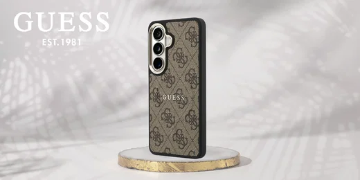 Guess 4G Embossed Ring Samsung Galaxy S26 Hoesje MagSafe Bruin afbeelding 9