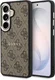Guess 4G Embossed Ring Samsung Galaxy S26 Hoesje MagSafe Bruin