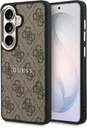 Guess 4G Embossed Ring Samsung Galaxy S26 Hoesje MagSafe Bruin