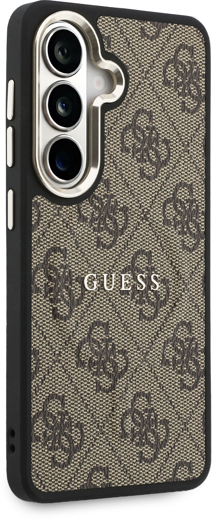Guess 4G Embossed Ring Samsung Galaxy S26 Hoesje MagSafe Bruin afbeelding 4