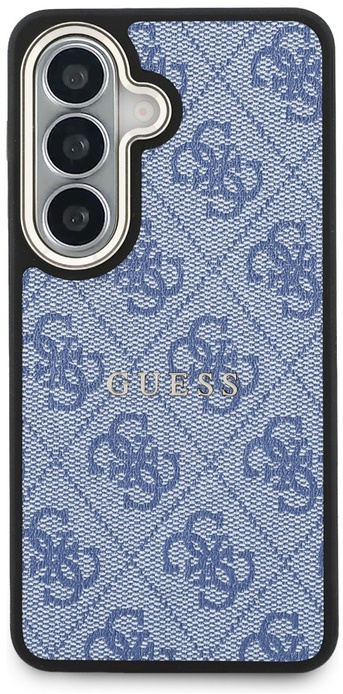 Guess 4G Embossed Ring Samsung Galaxy S26 Plus Hoesje MagSafe Blauw afbeelding 3