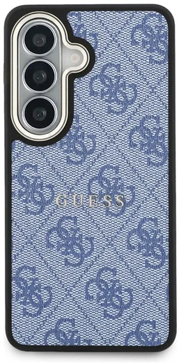 Guess 4G Embossed Ring Samsung Galaxy S26 Plus Hoesje MagSafe Blauw afbeelding 3