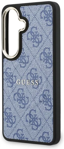 Guess 4G Embossed Ring Samsung Galaxy S26 Plus Hoesje MagSafe Blauw afbeelding 6