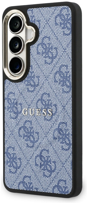Guess 4G Embossed Ring Samsung Galaxy S26 Plus Hoesje MagSafe Blauw afbeelding 2