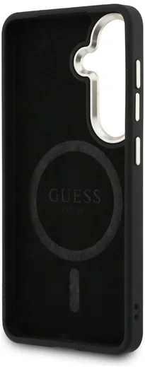 Guess 4G Embossed Ring Samsung Galaxy S26 Plus Hoesje MagSafe Blauw afbeelding 7