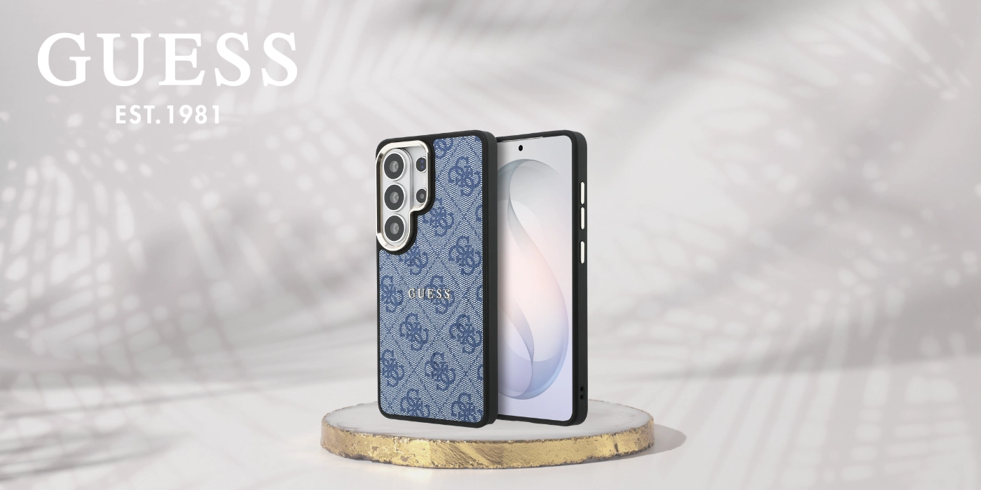 Guess 4G Embossed Ring Samsung Galaxy S26 Ultra Hoesje MagSafe Blauw afbeelding 9