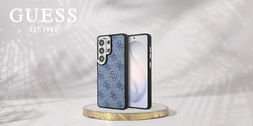 Guess 4G Embossed Ring Samsung Galaxy S26 Ultra Hoesje MagSafe Blauw afbeelding 9