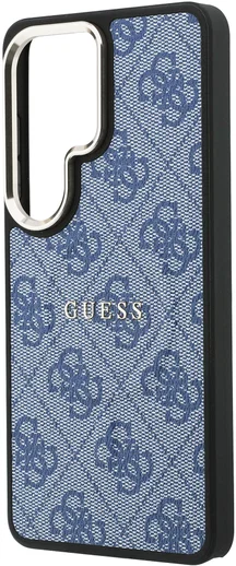 Guess 4G Embossed Ring Samsung Galaxy S26 Ultra Hoesje MagSafe Blauw afbeelding 6