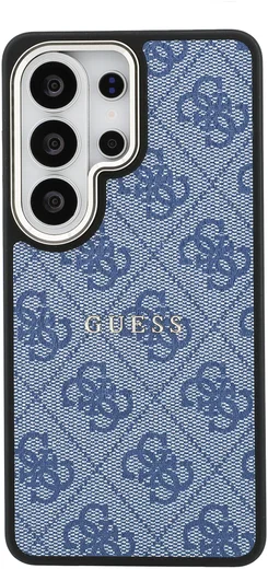 Guess 4G Embossed Ring Samsung Galaxy S26 Ultra Hoesje MagSafe Blauw afbeelding 3