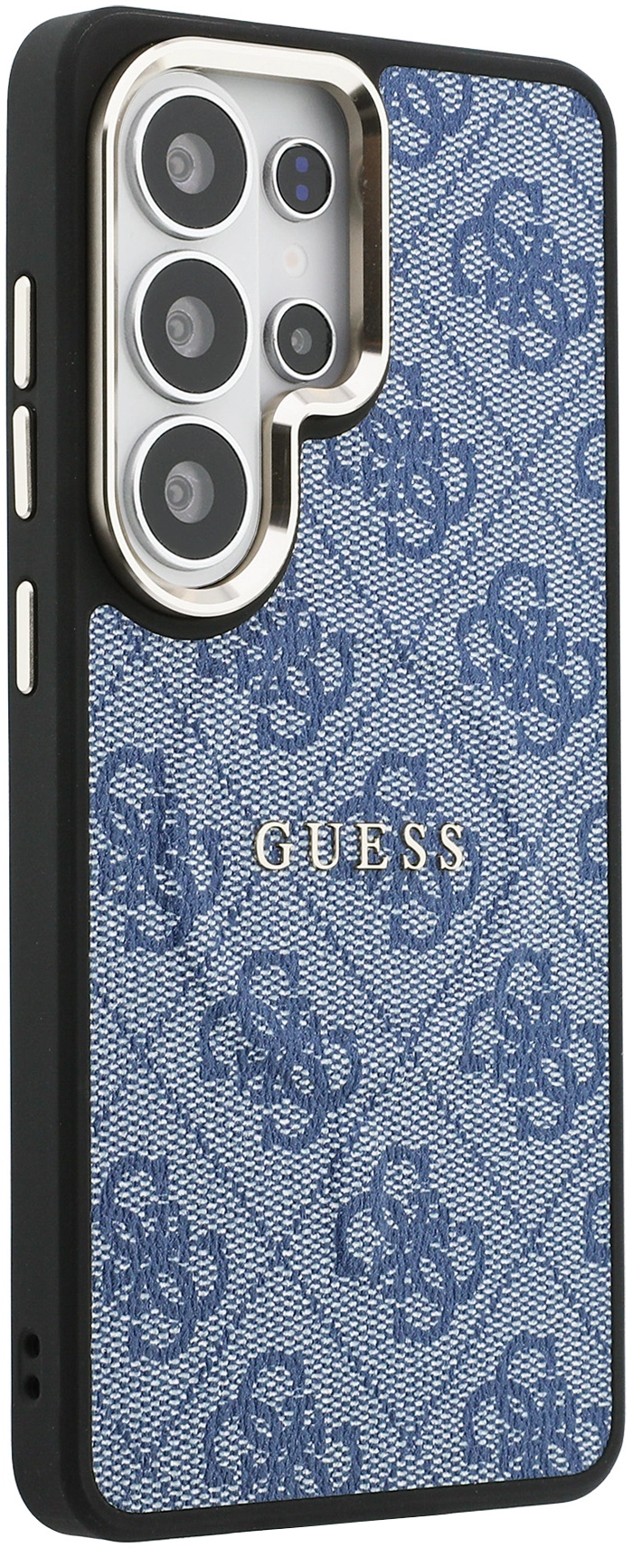 Guess 4G Embossed Ring Samsung Galaxy S26 Ultra Hoesje MagSafe Blauw afbeelding 4