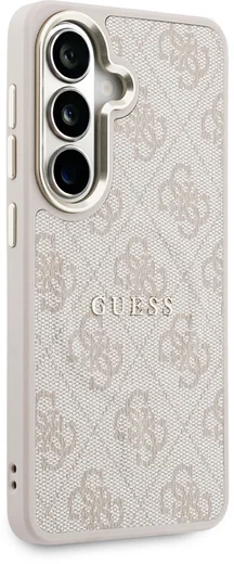 Guess 4G Embossed Ring Samsung Galaxy S26 Hoesje MagSafe Roze afbeelding 4