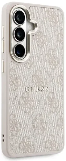 Guess 4G Embossd Ring Samsung Galaxy S26 Plus Hoesje MagSafe Roze afbeelding 4