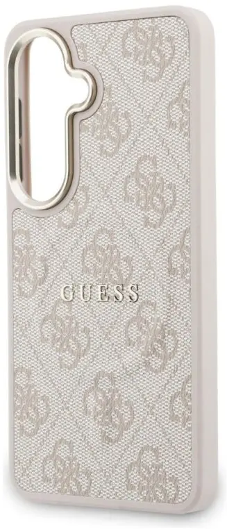 Guess 4G Embossd Ring Samsung Galaxy S26 Plus Hoesje MagSafe Roze afbeelding 6