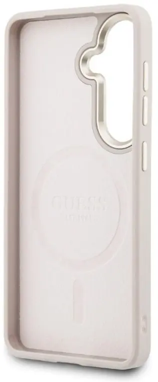 Guess 4G Embossd Ring Samsung Galaxy S26 Plus Hoesje MagSafe Roze afbeelding 7