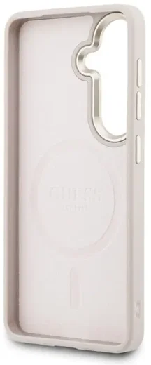 Guess 4G Embossd Ring Samsung Galaxy S26 Plus Hoesje MagSafe Roze afbeelding 7