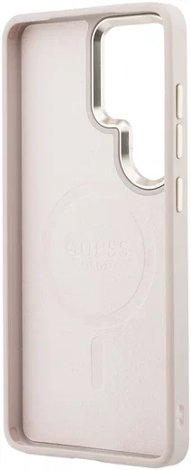Guess 4G Embossed Ring Samsung Galaxy S26 Ultra Hoesje MagSafe Roze afbeelding 7