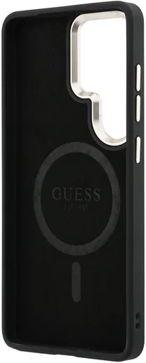 Guess 4G Embossed Ring Sansung Galaxy S26 Ultra Hoesje MagSafe Bruin afbeelding 7