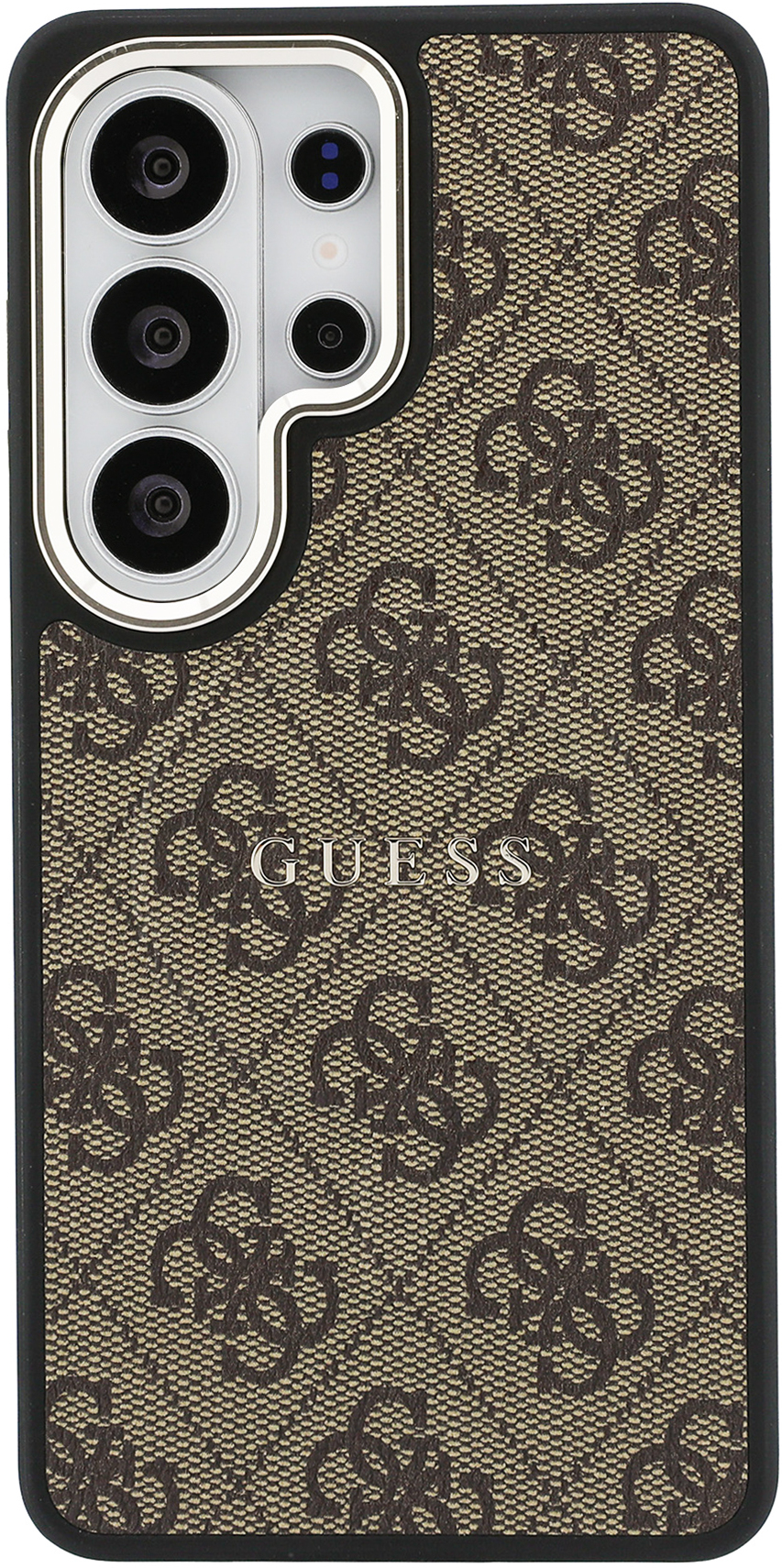 Guess 4G Embossed Ring Sansung Galaxy S26 Ultra Hoesje MagSafe Bruin afbeelding 3
